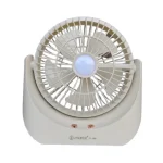 JY-1881 Lithium Rechargeable Mini Fan With LED Light - Image 2